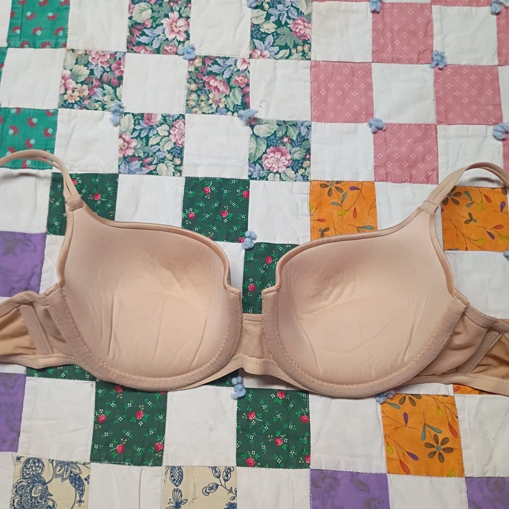 Victoria Secret Solid Beige 36B T Shirt Bra Underwired - Picture 5 of 6